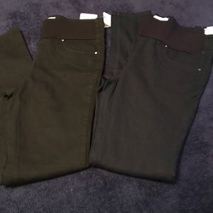 Pants Maternity Blue and Black